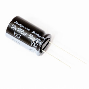 Kondensator 1000uF 50V (Rubycon)
