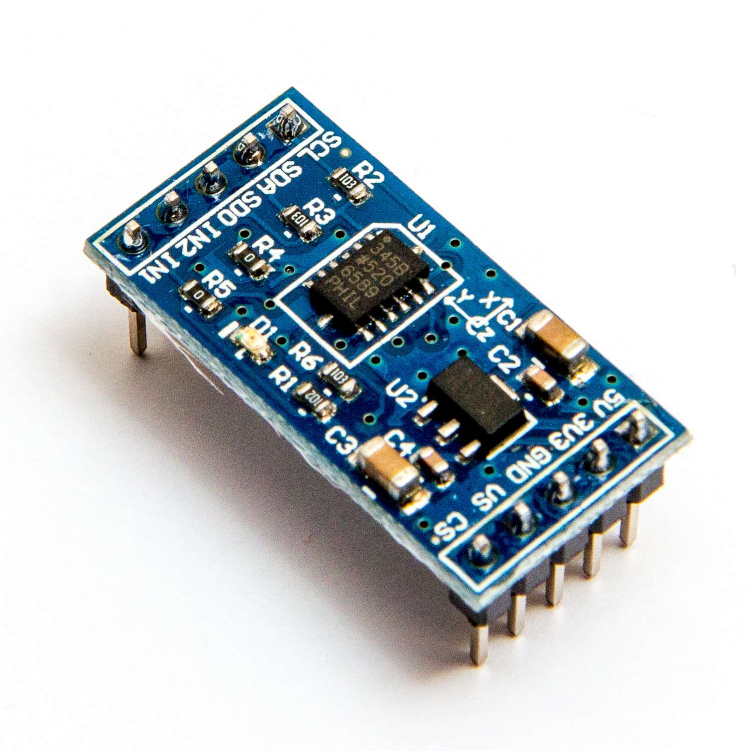 accelerometer adxl345 wire library code